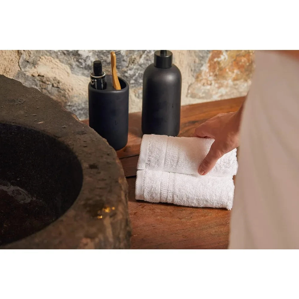 PremiumUltraPlush Organic Cotton 4-Piece BathTowel Set 500GSMAbsorbent TurkishHotelQuality