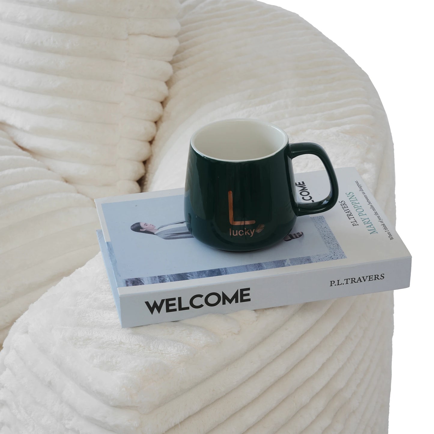 Sdorens Round Chair Lounge Chaise Plush Faux Fur