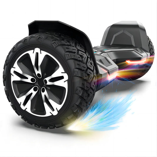 Gyroor Warrior Off Road Hoverboard With Dual 350W Motors Bluetooth Speaker LED Lights